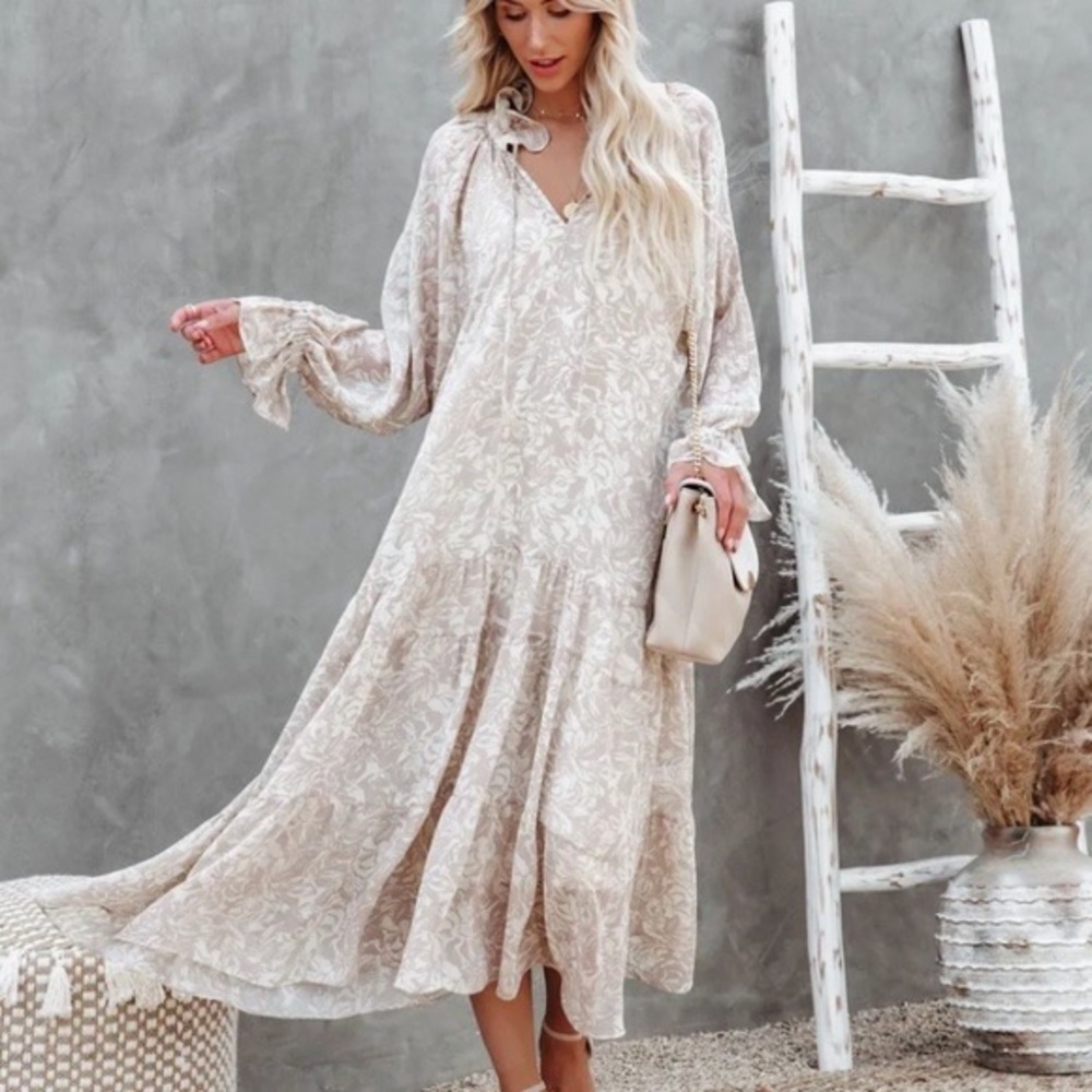 Boho maxi dress